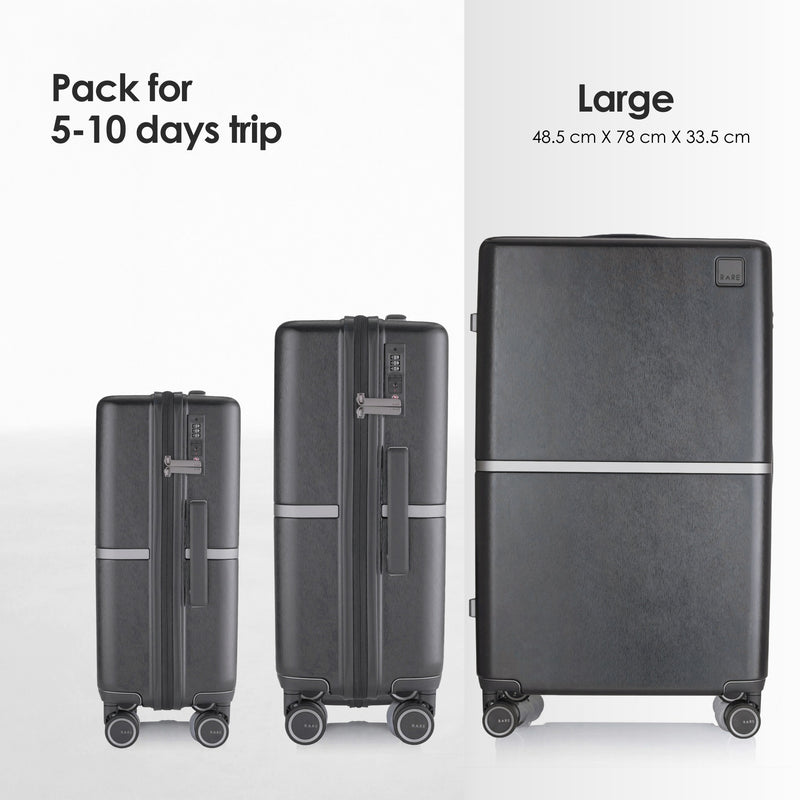 RARE RABBIT Tony Trolley – Hard Shell Polycarbonate Luggage