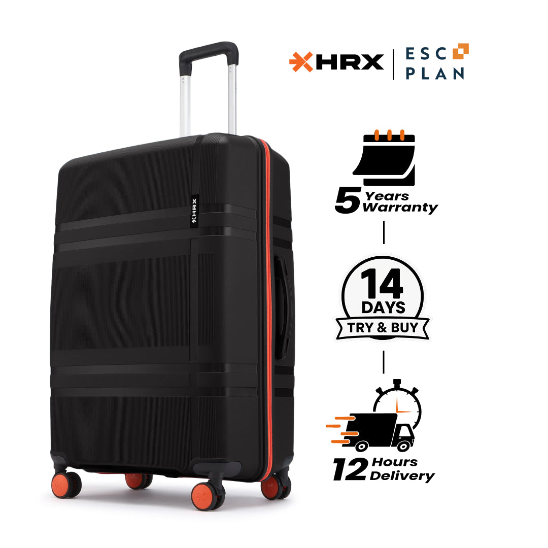HRX by Hrithik Roshan  Large Check-in Suitcase (75 cm) 8 Wheels - Helium