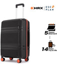 HRX by Hrithik Roshan Medium Check-in Suitcase (65 cm) 8 Wheels - Helium