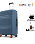 HRX by Hrithik Roshan Large Check-in Suitcase (75 cm) 8 Wheels - Helium