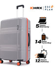 HRX by Hrithik Roshan  Large Check-in Suitcase (75 cm) 8 Wheels - Helium