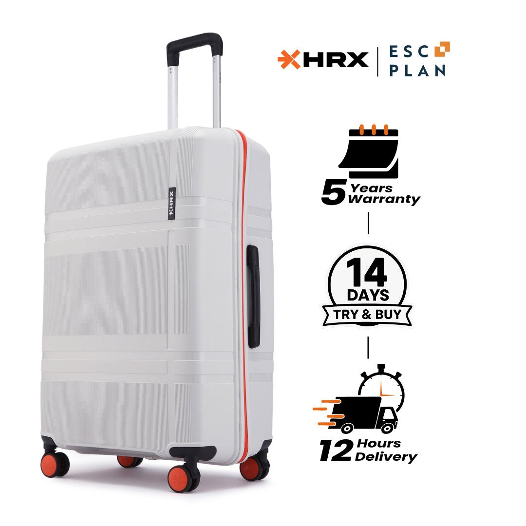 HRX by Hrithik Roshan  Large Check-in Suitcase (75 cm) 8 Wheels - Helium