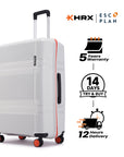 HRX by Hrithik Roshan  Large Check-in Suitcase (75 cm) 8 Wheels - Helium