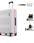 HRX by Hrithik Roshan Large Check-in Suitcase (75 cm) 8 Wheels - Helium
