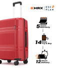 HRX by Hrithik Roshan Medium Check-in Suitcase (65 cm) 8 Wheels - Helium