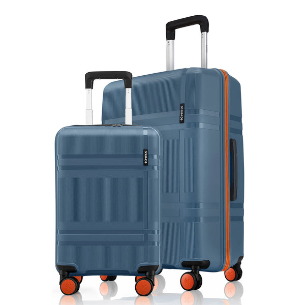 HRX Helium Hard Body Set of 2 Luggage (8 Wheels) - Polycarbonate
