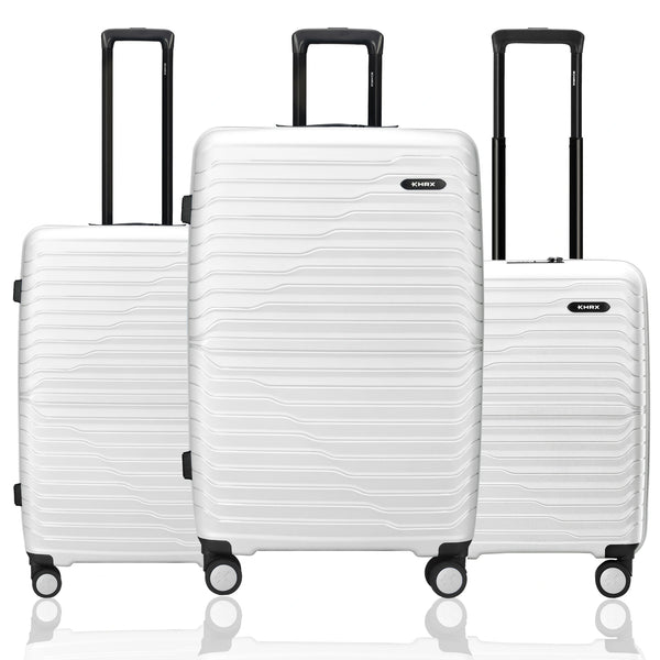 HRX Kyoto Hard Body Set of 3 Luggage (8 Wheels) - Polypropylene