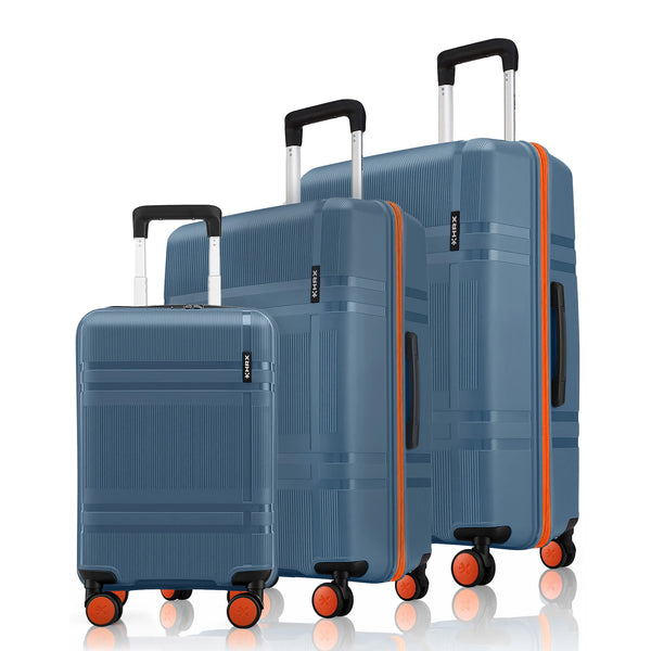 HRX Helium Hard Body Set of 3 Luggage (8 Wheels) - Polycarbonate