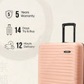 HRX Kyoto Medium Check-in Suitcase (65 cm) 8 Wheels - Polypropylene