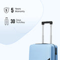 HRX Parabola Cabin Suitcase (55 cm) 8 Wheels - Polypropylene