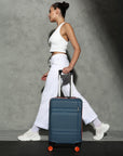 HRX by Hrithik Roshan Medium Check-in Suitcase (65 cm) 8 Wheels - Helium