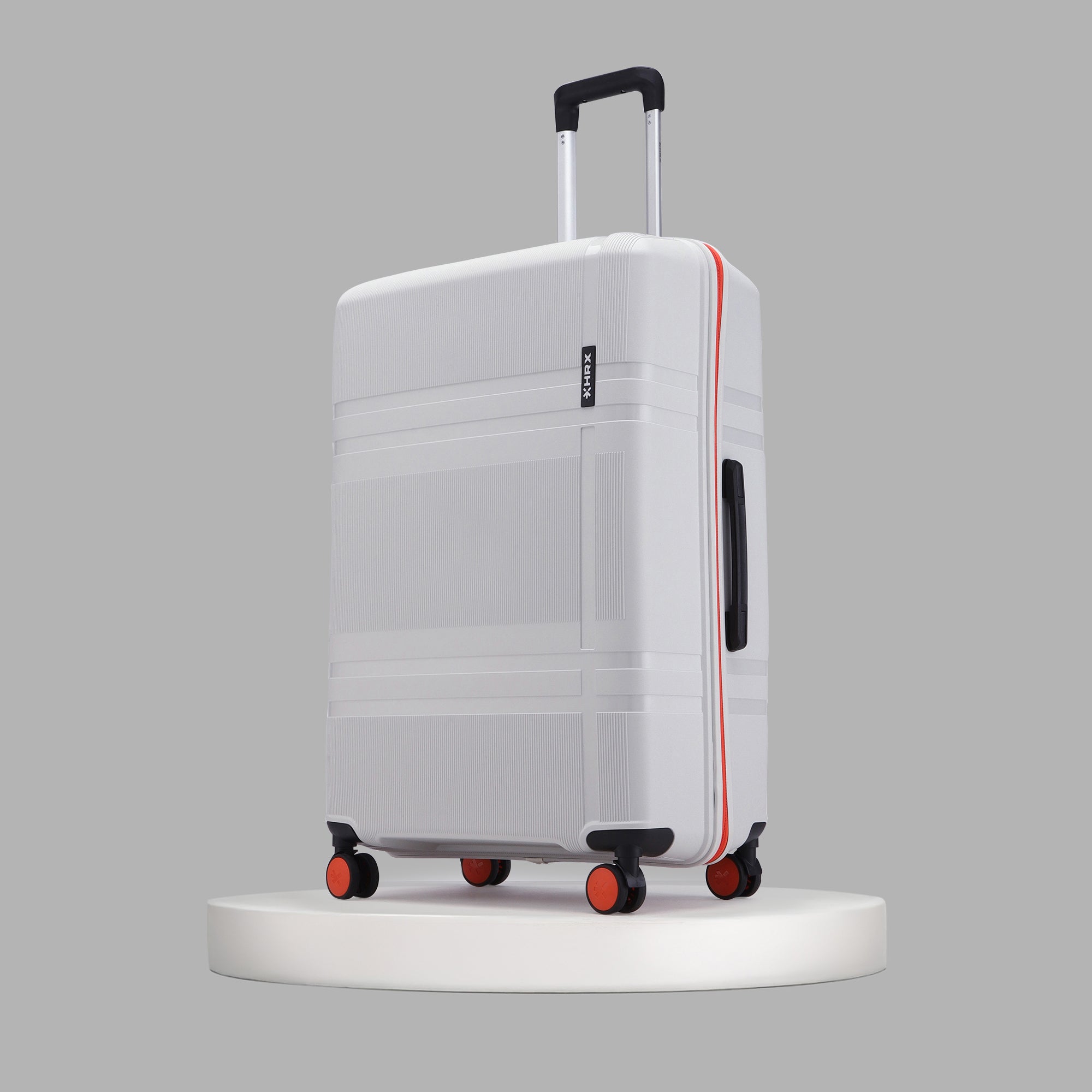 HRX by Hrithik Roshan Hard Body Set of 3 Luggage 8 Wheels - Helium