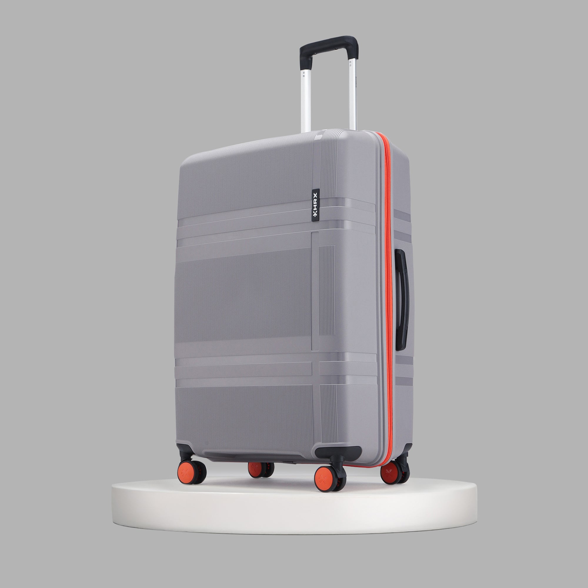 HRX by Hrithik Roshan Hard Body Set of 3 Luggage 8 Wheels - Helium