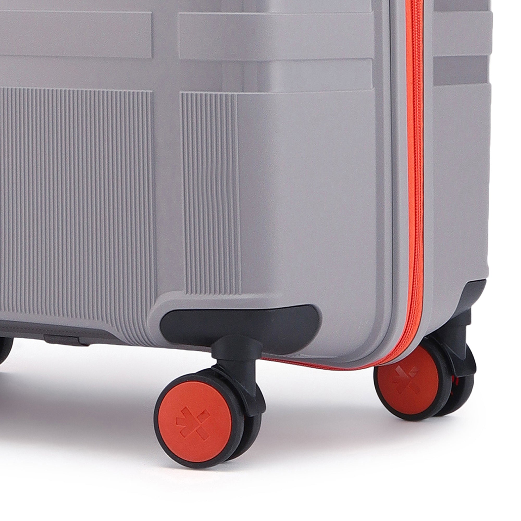 HRX by Hrithik Roshan Hard Body Set of 2 Luggage 8 Wheels - Helium