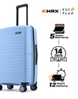 HRX by Hrithik Roshan Medium Check-in Suitcase (65 cm) 8 Wheels - Kyoto
