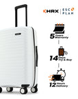 HRX by Hrithik Roshan Medium Check-in Suitcase (65 cm) 8 Wheels - Kyoto