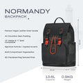 Rare Rabbit - Normandy - Backpack - 16" Laptop - Premium Polyurethane