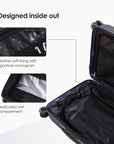 RARE RABBIT Tony Trolley – Hard Shell Polycarbonate Luggage