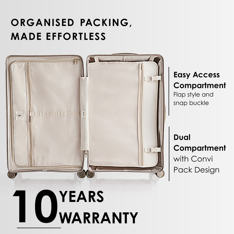 RARE RABBIT Tony Trolley – Hard Shell Polycarbonate Luggage