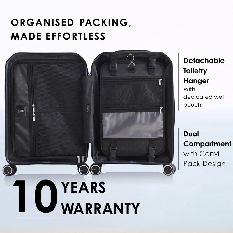 RARE RABBIT Gallardo Trolley – Hard Shell Polycarbonate Luggage