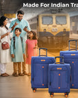 HRX Overdrive Spinner Trolley- Soft Body Luggage
