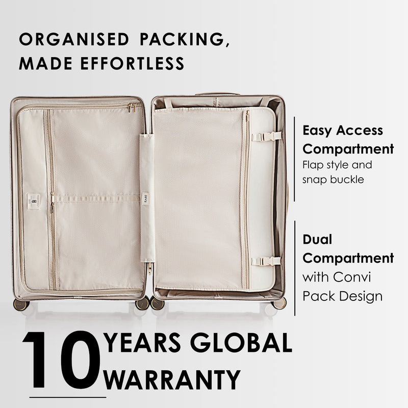 RARE RABBIT Tony Trolley – Hard Shell Polycarbonate Luggage