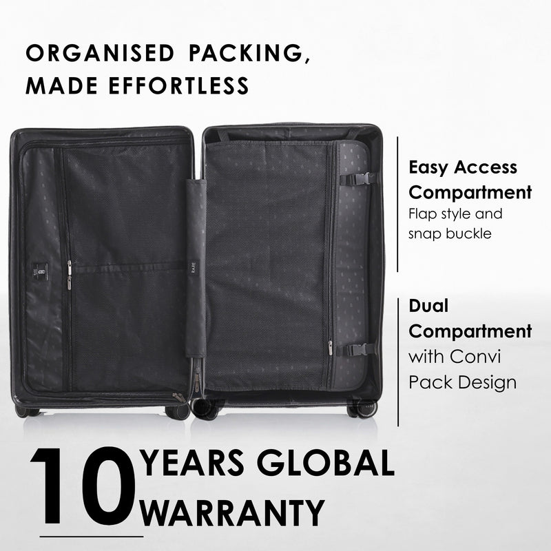 RARE RABBIT Tony Trolley – Hard Shell Polycarbonate Luggage