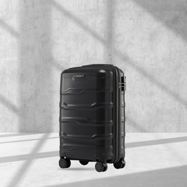 Snitch Vector Polypropylene Cabin Trolley (56 cm | 8 Wheels)