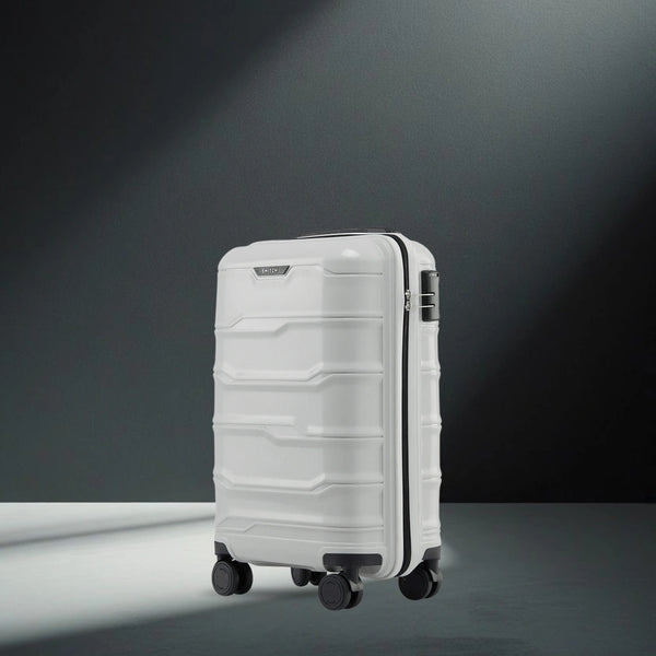 Snitch Vector Polypropylene Cabin Trolley (56 cm | 8 Wheels)