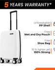 HRX by Hrithik Roshan Hard Body Set of 2 Luggage 8 Wheels - Kyoto