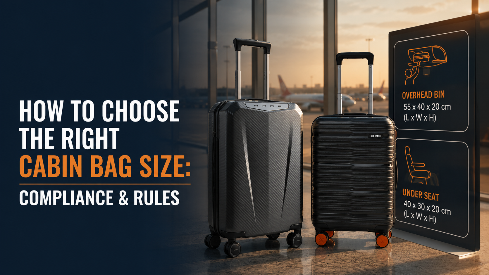 How to Choose the Right Cabin Bag Size: Compliance & Rules
