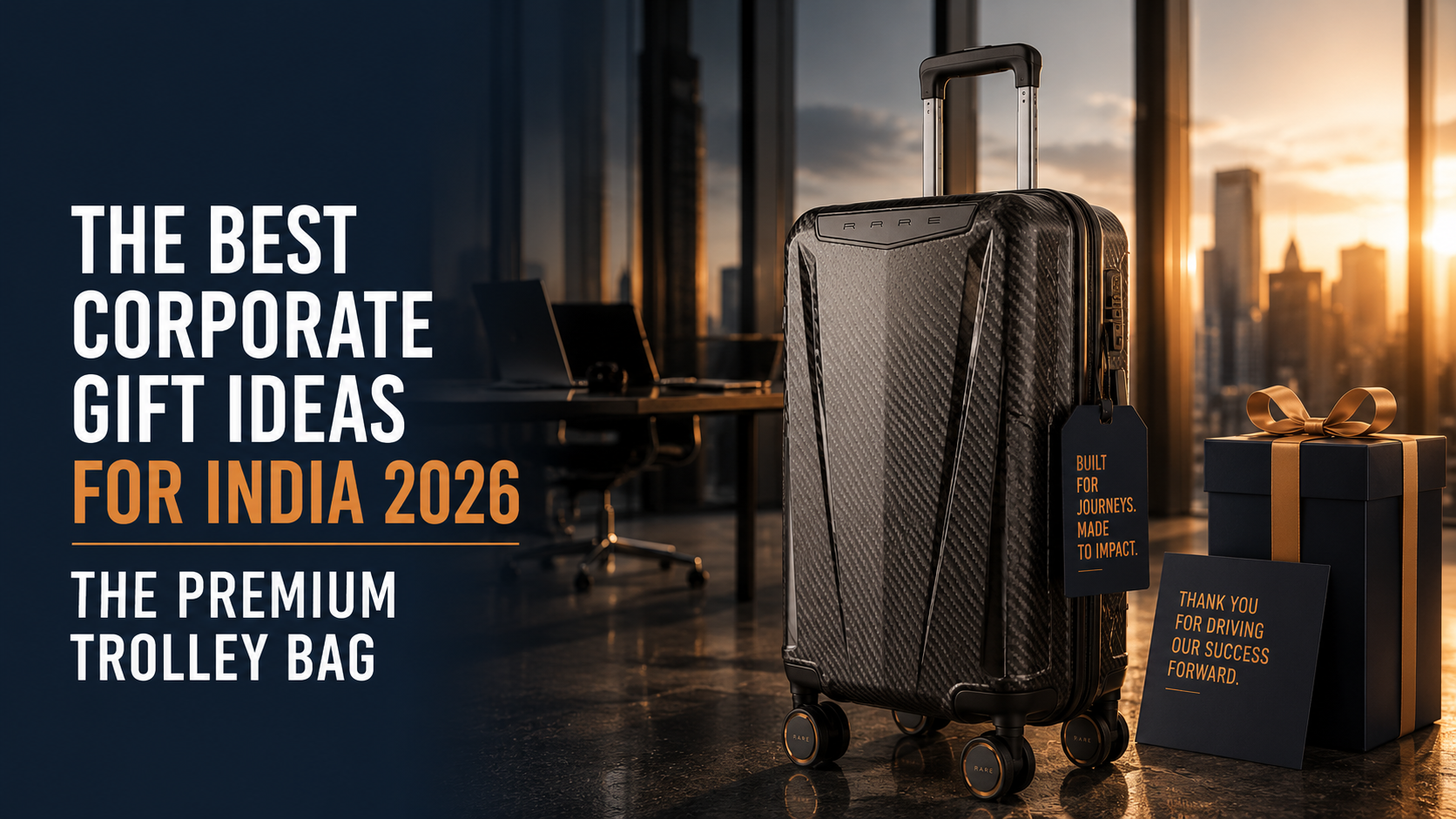 The Best Corporate Gift Ideas for India 2026 - The Premium Trolley Bag