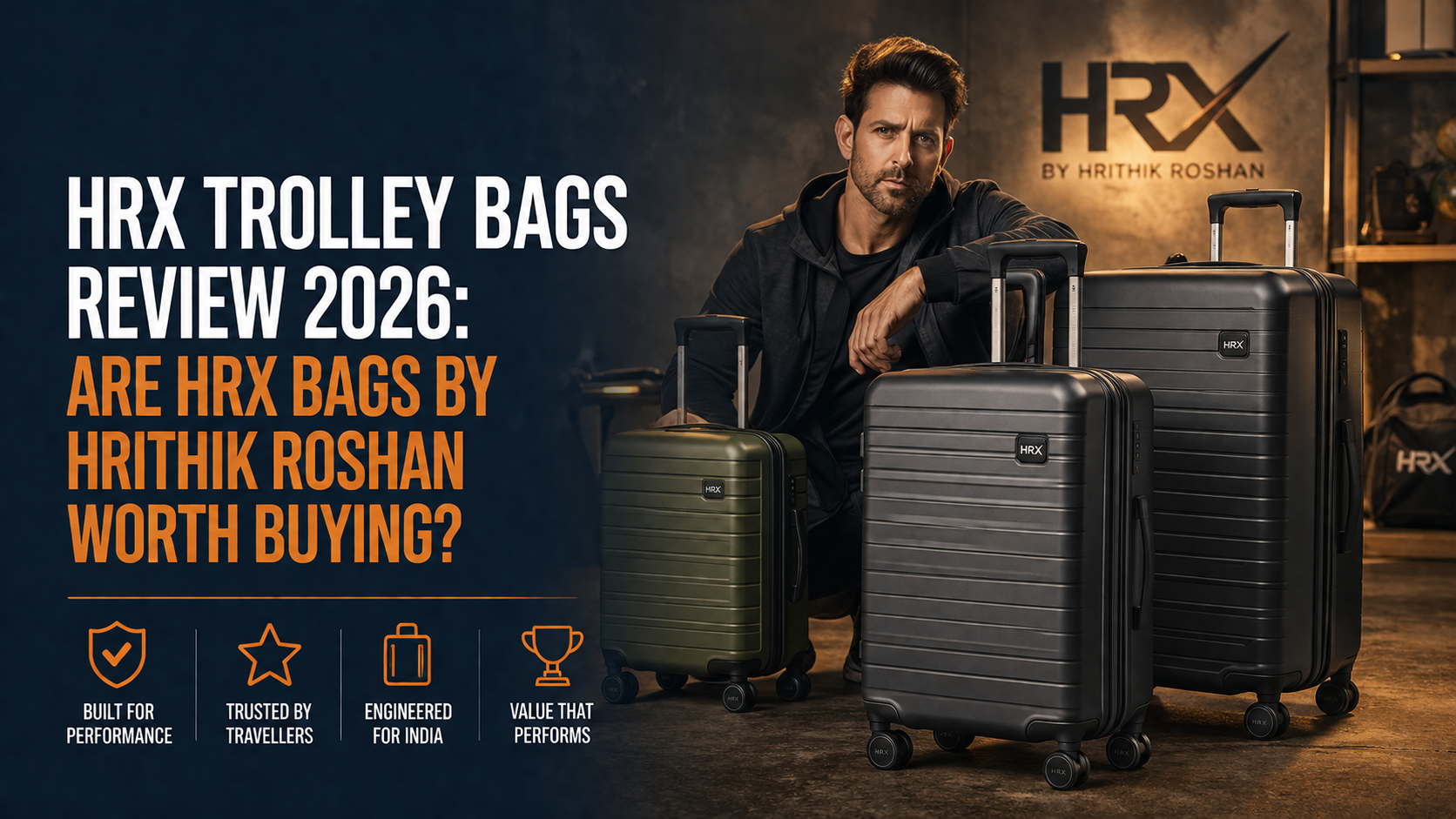 HRX Trolley Bags Review 2026: Are HRX Bags by Hrithik Roshan Worth Buying?
