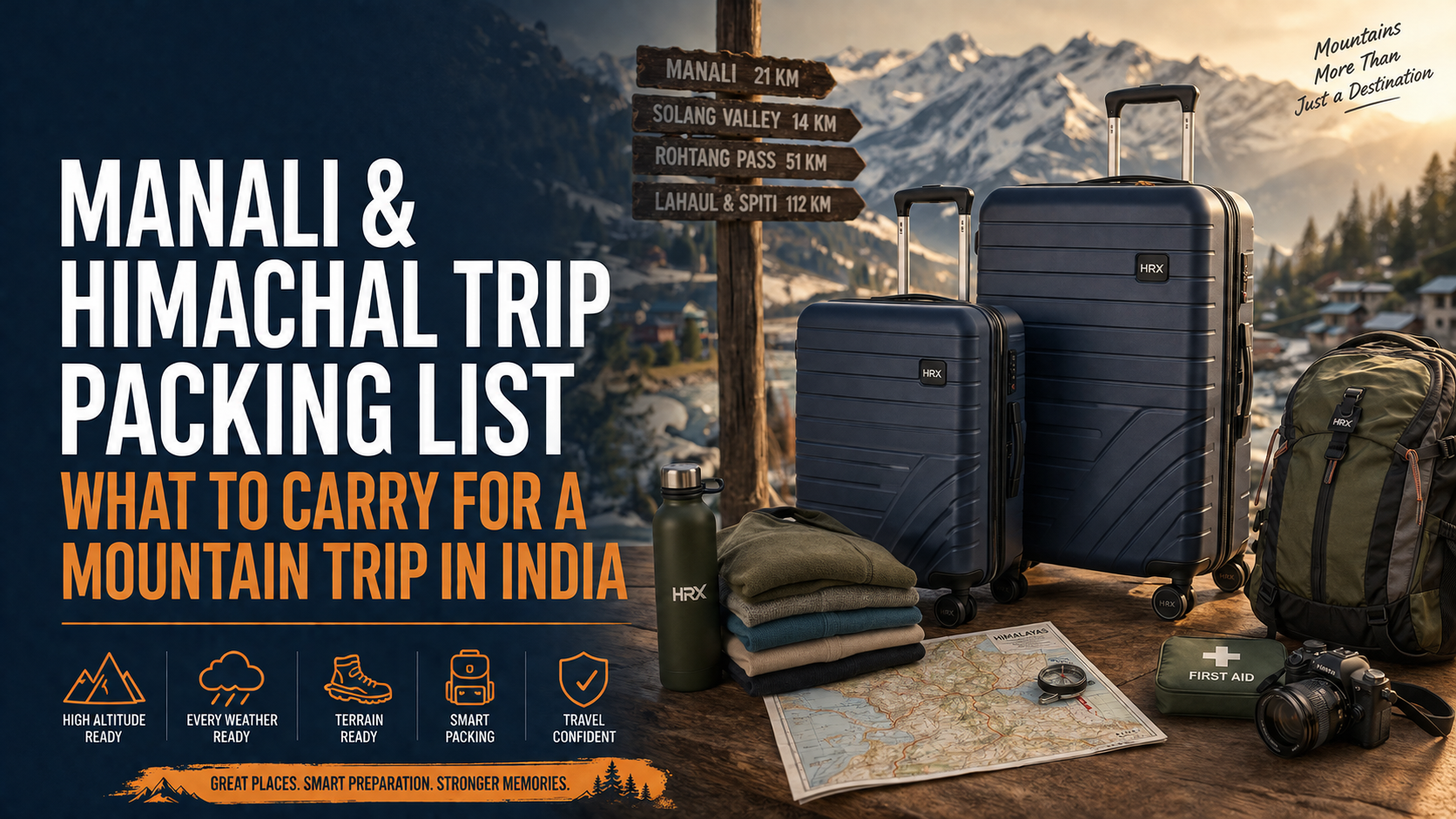 Manali & Himachal Trip Packing List: What to Carry for a Mountain Trip in India