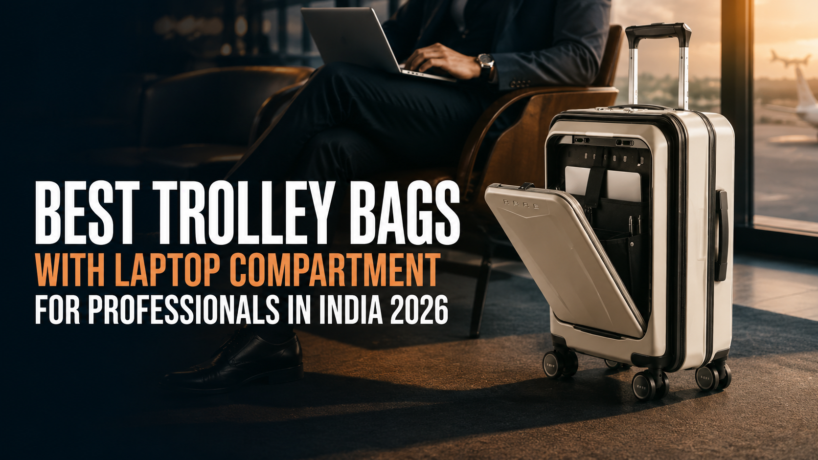 Best Trolley Bag with Laptop Compartment for Professionals in India 2026