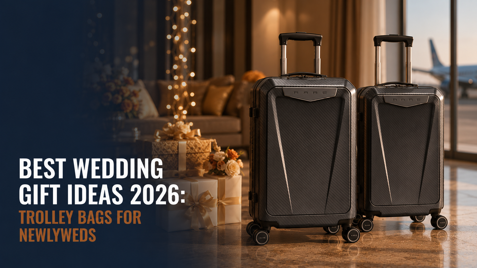Best Wedding Gift Ideas for Couples in India 2026: Trolley Bags for Newlyweds