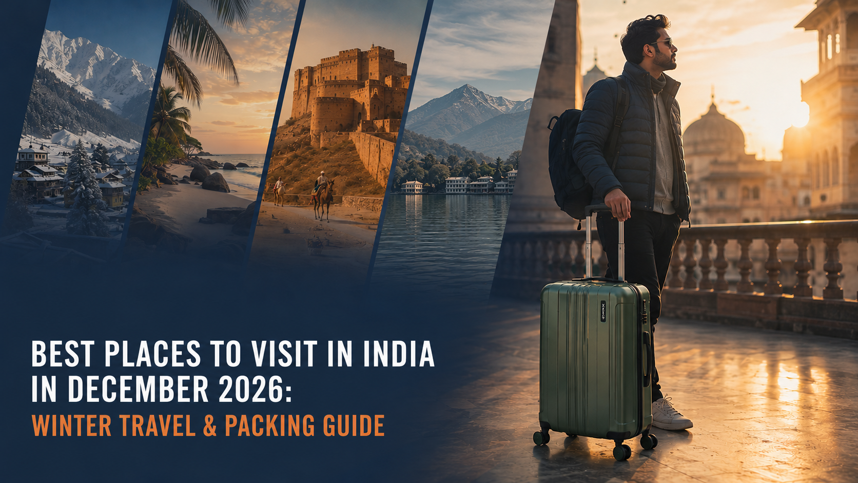 Best Places to Visit in India in December 2026: Winter Travel & Packing Guide