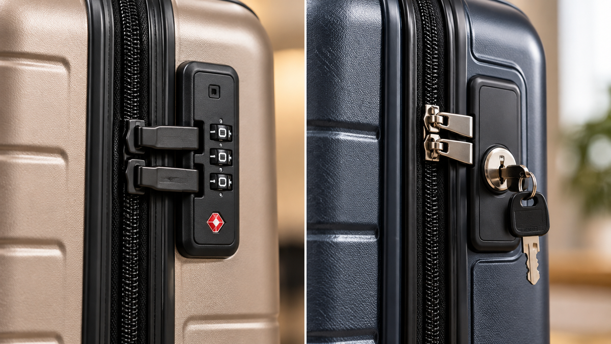 Combination Lock vs Key Lock for Luggage: Which Type Is Better?