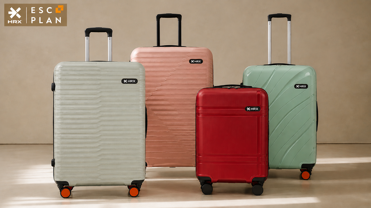 HRX 2-Piece Vs 3-Piece Luggage Set: Which Combo Gives Better Value For Money?