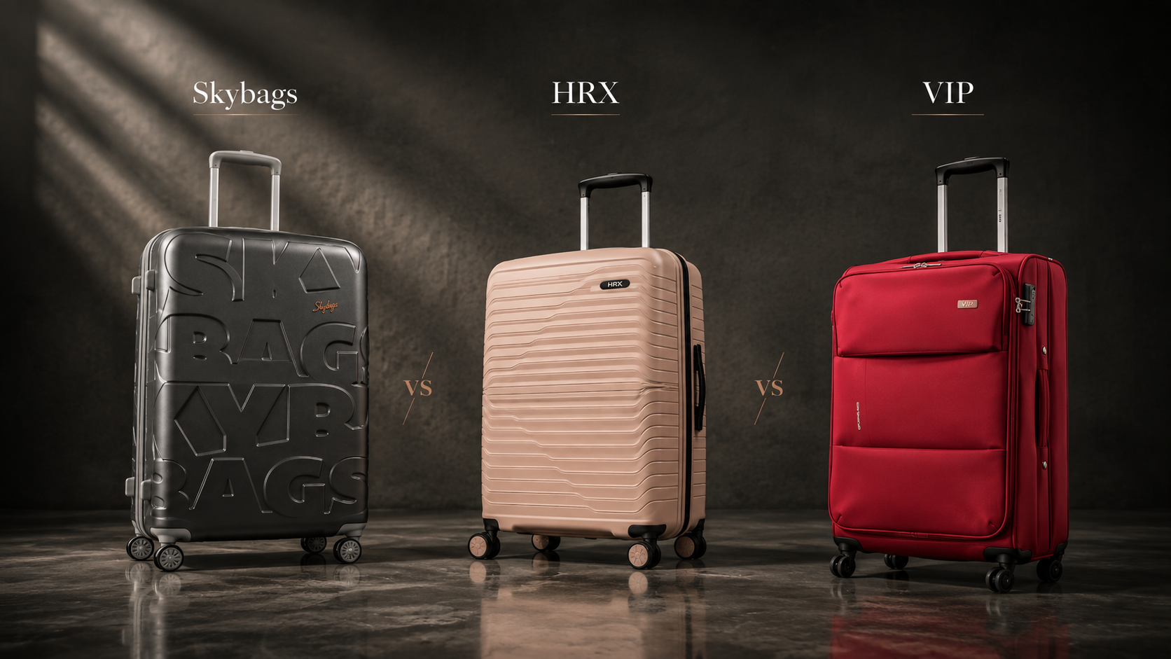 HRX vs Skybags vs VIP: Which Mid-Range Trolley Bag Brand Wins in 2026?