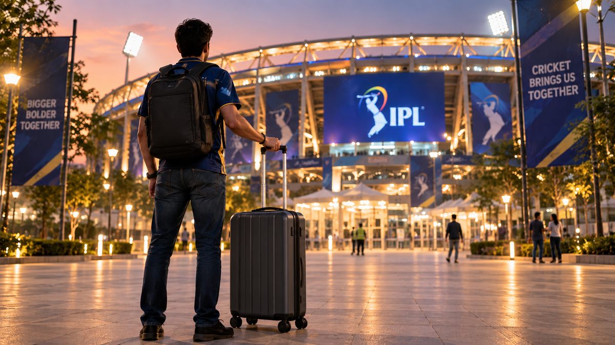 IPL Travel Guide: Watching Matches Away from Home? Pack This Trolley Bag