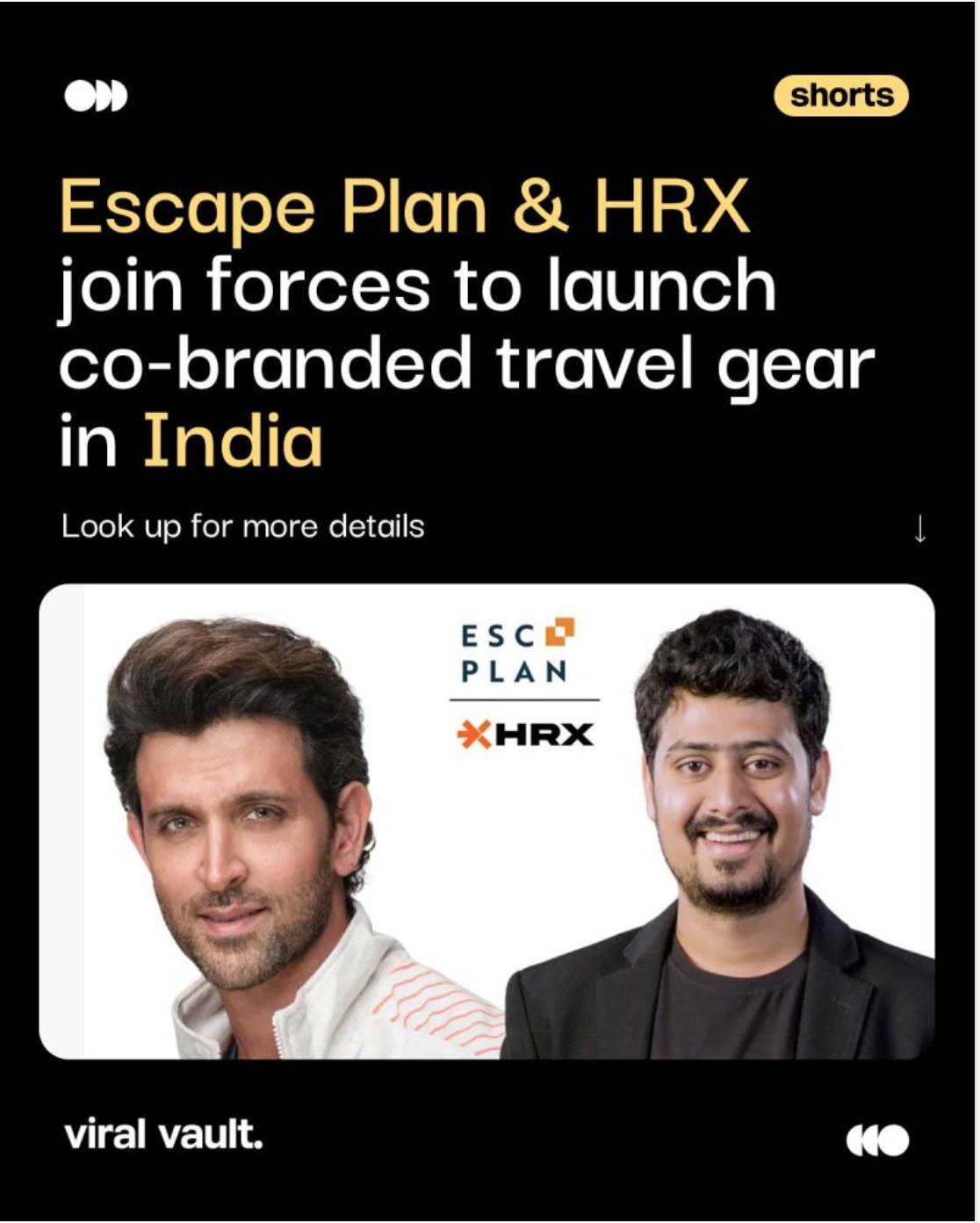 Escape Plan and HRX by Hrithik Roshan have teamed up to launch a stylish range of co-branded travel gear in India, combining durability, functionality, and fashion-forward design
