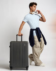 HRX by Hrithik Roshan Medium Check-in Suitcase (65 cm) 8 Wheels - Force