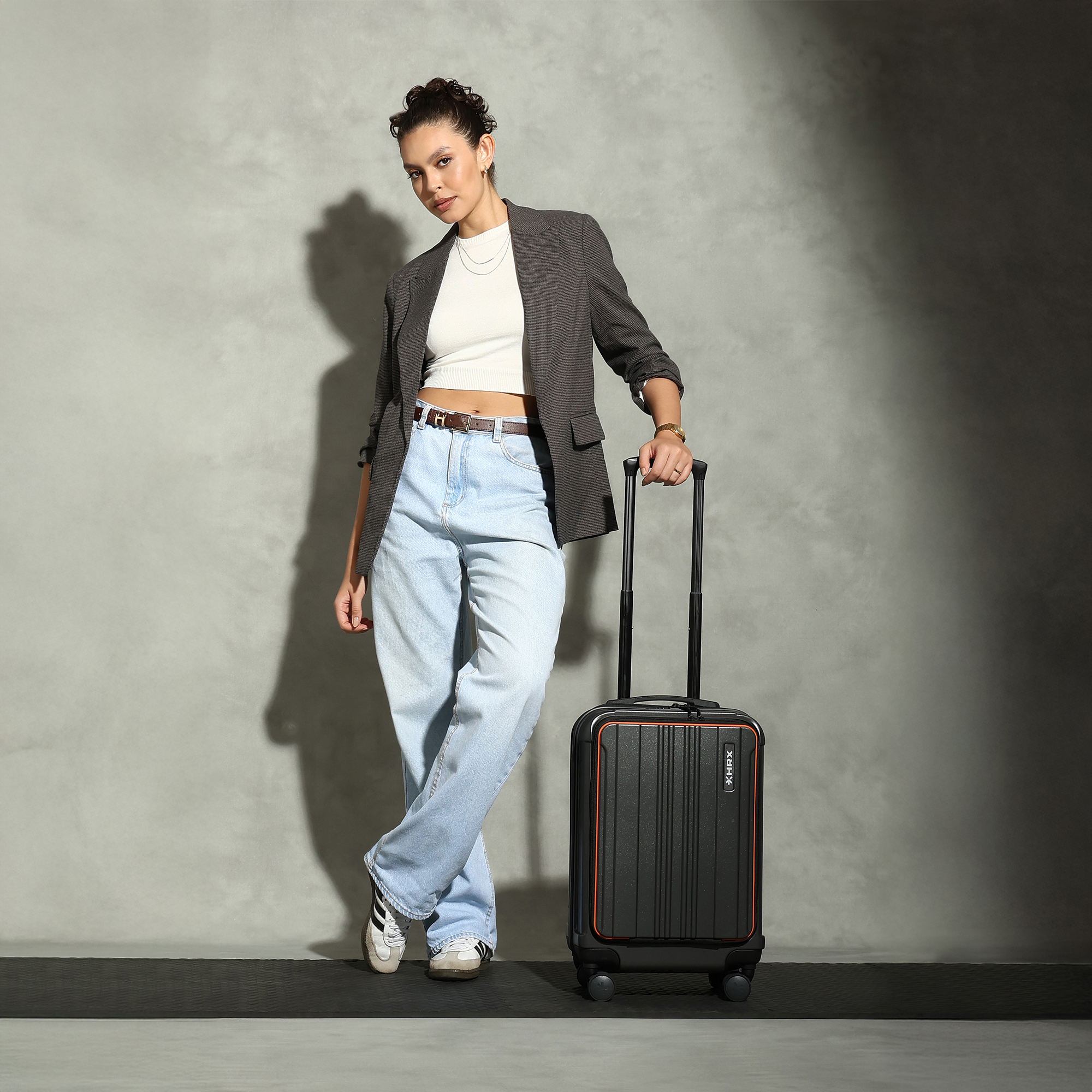 HRX Force Urban Trolley with Laptop Compartment