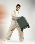 HRX by Hrithik Roshan Small Cabin Suitcase (56 cm) 8 Wheels - Grit