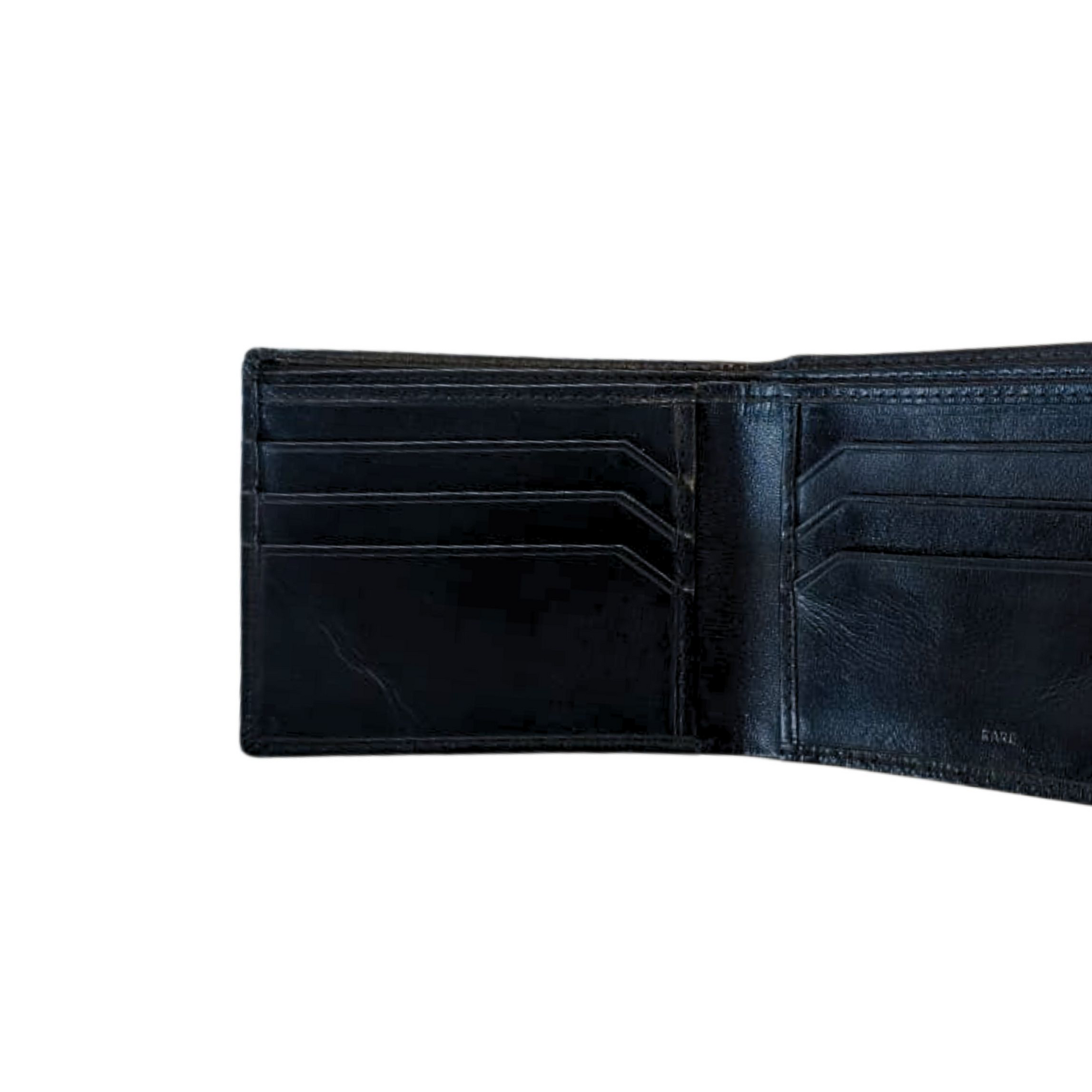 Rare rabbit' Corp 2 (Leather) Wallet-Bi-Fold (Cc)-Black