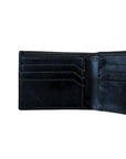 Rare rabbit' Corp 2 (Leather) Wallet-Bi-Fold (Cc)-Black