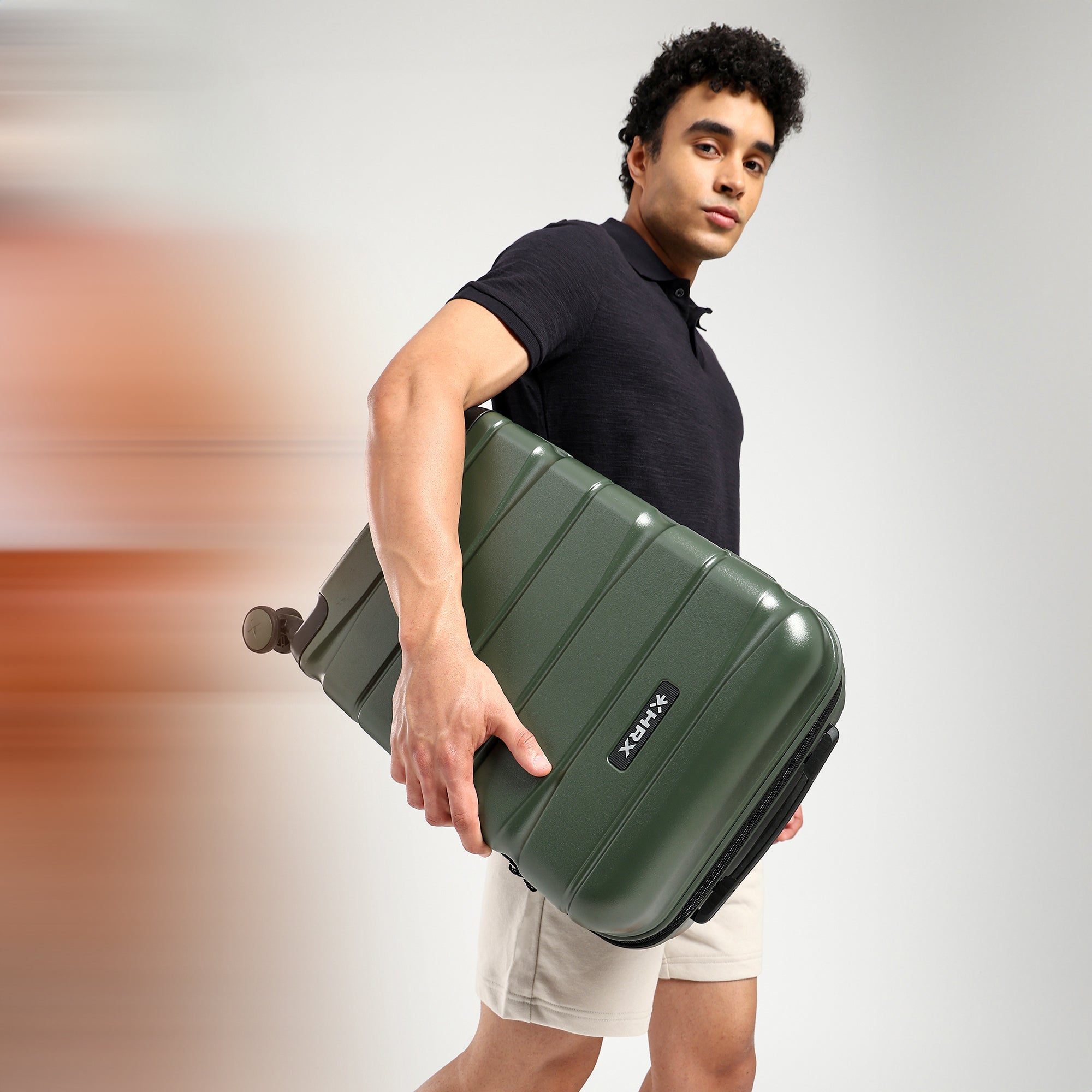 HRX by Hrithik Roshan Medium Check-in Suitcase (65 cm) 8 Wheels - Brute