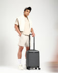HRX by Hrithik Roshan Small Cabin Suitcase (56 cm) 8 Wheels - Grit
