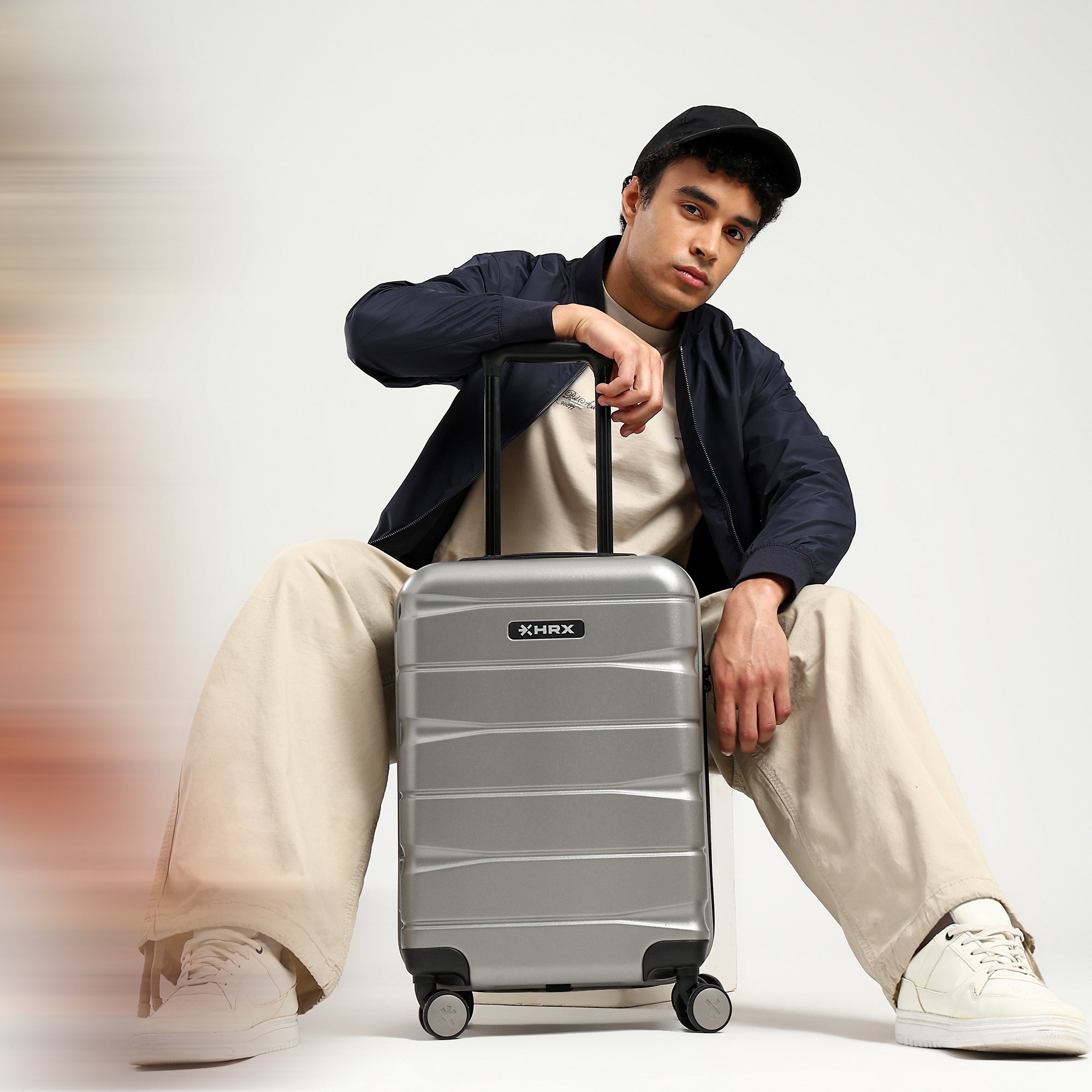 HRX by Hrithik Roshan Medium Check-in Suitcase (65 cm) 8 Wheels - Brute